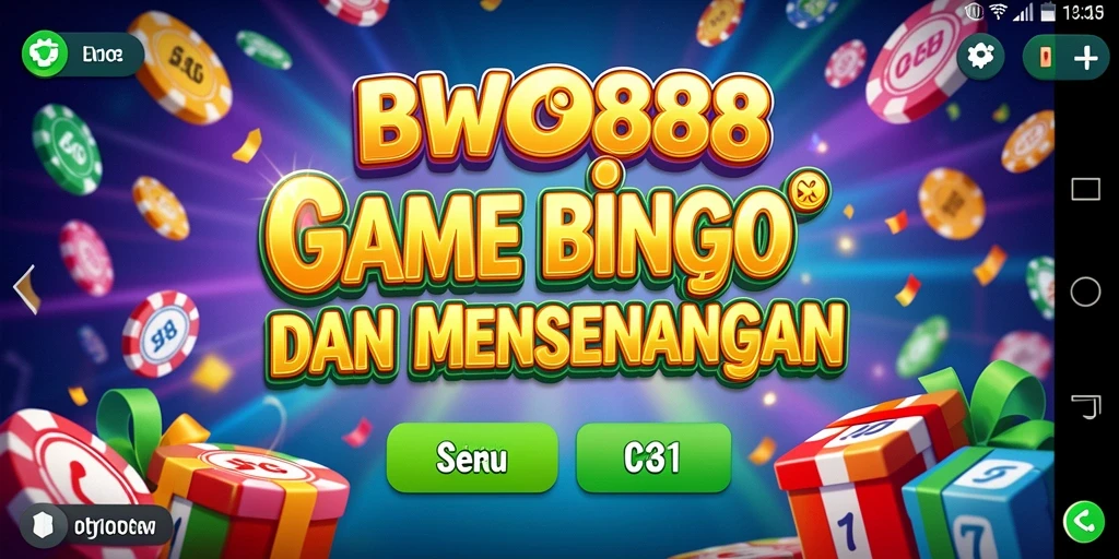 Screenshot dari gameplay Bingo di BWO888 yang menarik dan interaktif.