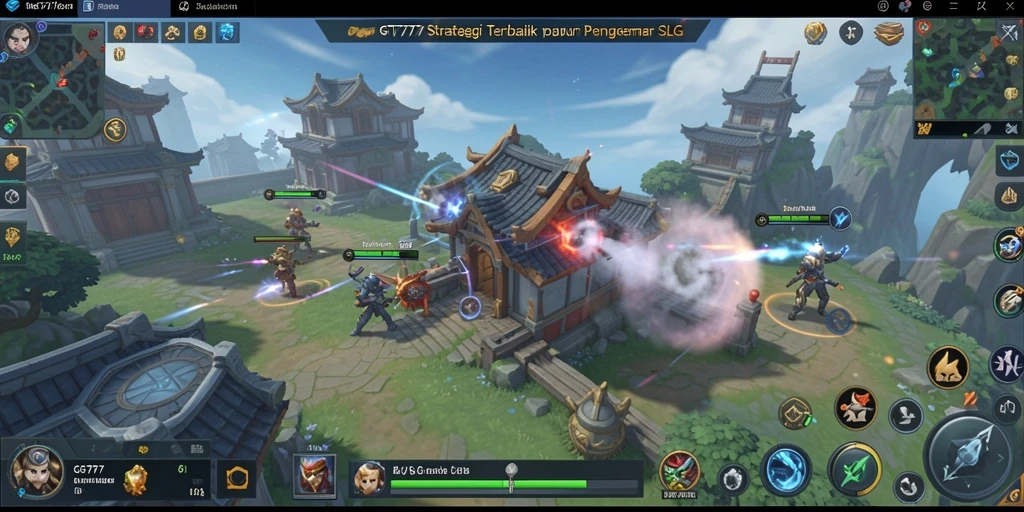 Tampilan gameplay menarik GT777 yang penuh strategi.