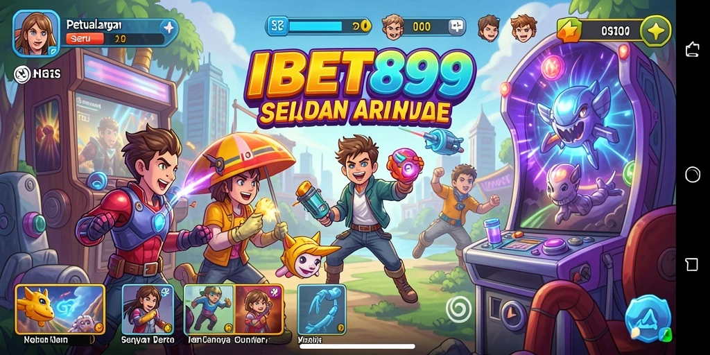 Screenshot IBET899 menampilkan gameplay yang penuh aksi dan petualangan.
