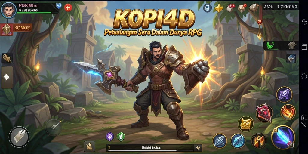 Screenshot gameplay KOPI4D menunjukkan aksi petualangan yang mendebarkan.