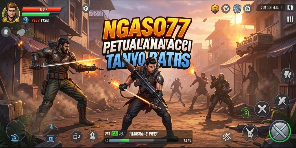 Tampilan gameplay seru dari NGASO77 yang mendebarkan.