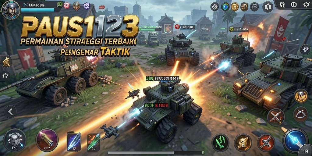 Tangkapan layar gameplay PAUS123 dengan aksi penuh strategi.
